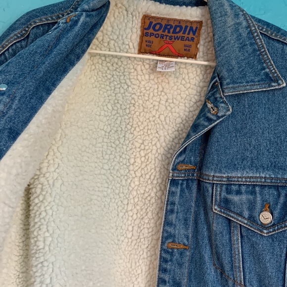 Fleece lined jean jacket by Jordin Sportswear, never worn, great condition, warm - Picture 3 of 4